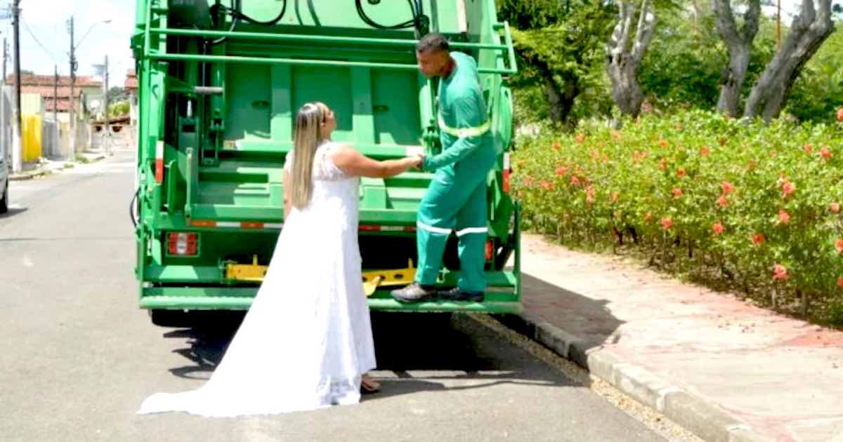 Una sposa fa il servizio fotografico