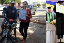 Photo of Si laurea e regala una moto al patrigno che le ha pagato gli studi lavorando come calzolaio: la storia diventa virale e commuove il web